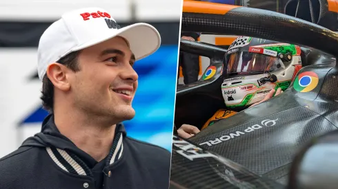 Patricio O'Ward corrió en la FP1 del GP de México