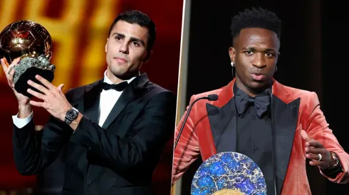 Rodri, ganador del Balón de Oro: Vini terminó segundo.