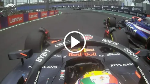 Checo Pérez superó a Liam Lawson en la carrera Sprint del GP de Brasil
