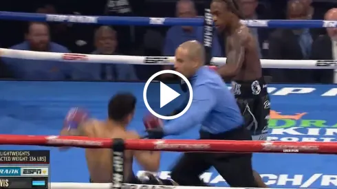 Keyshawn Davis aplastó a Gustavo Lemos y lo noqueó en el segundo round.