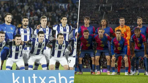 Real Sociedad y Barcelona se enfrentan por LaLiga
