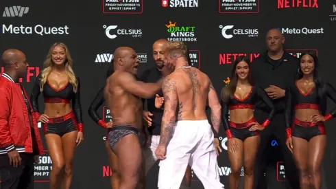 Mike Tyson y Jake Paul tuvieron un último cara a cara muy picante.