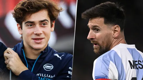 Franco Colapinto se comparó con Lionel Messi