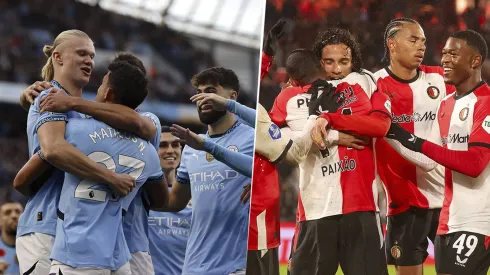 Manchester City y Feyenoord se enfrentan por la Champions League