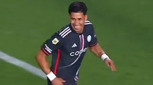 El espectacular golazo de Maxi Meza para River Plate frente a Estudiantes por la Liga Profesional
