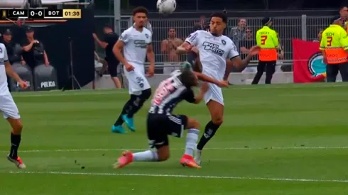 La patada de Gregore en Atlético Mineiro vs. Botafogo