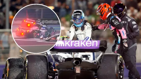 Esteban Ocon chocó a Franco Colapinto en el GP de Qatar