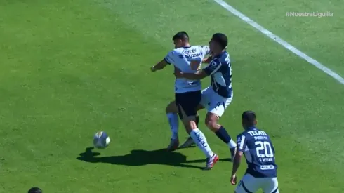 Jugada polémica en CU