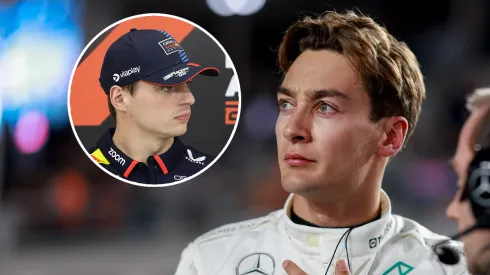 George Russell le contestó a Max Verstappen