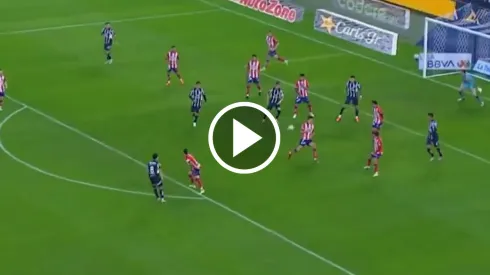 El español anotó dos goles en la victoria de Rayados.