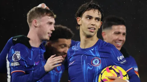 Los jugadores de Chelsea, a puro festejo.