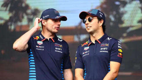 Max Verstappen respaldó a Checo Pérez