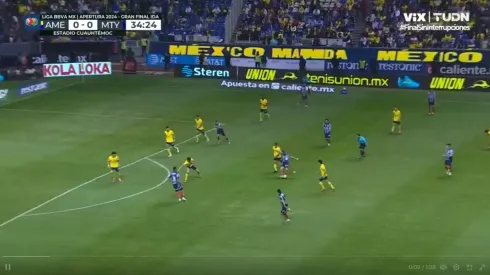 Sergio Canales abrió el marcador de Rayados ante América