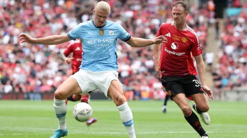 La última vez que se enfrentaron el Manchester City le ganó por penales a Manchester United luego de igualar 1-1 en la Community Shield.