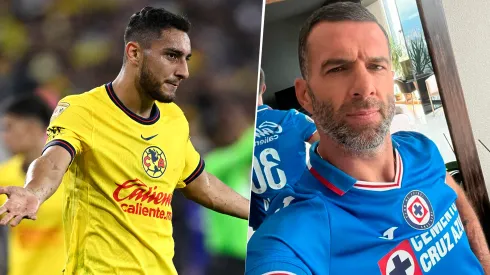 Sebastián Cáceres no dudó en mofarse de Tito Villa por la rivalidad América – Cruz Azul.
