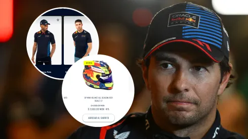 Red Bull puso en oferta los artículos de Checo Pérez en la tienda