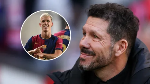 Diego Simeone se pronunció por el caso Dani Olmo
