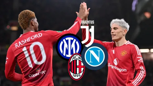 Marcus Rashford y Alejandro Garnacho podrían escapar a la Serie A