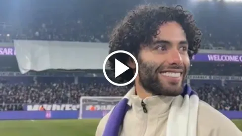 El Chino fue presentado minutos antes del encuentro entre Anderlecht y Brujas.