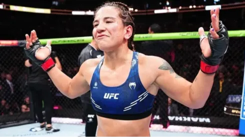Ailín Pérez brilló en UFC 311 y dejó en el camino a Karol Rosa.