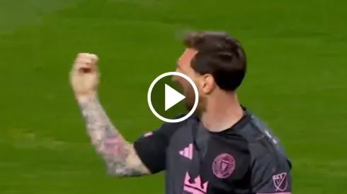 El argentino está jugando su segundo partido ante el América.