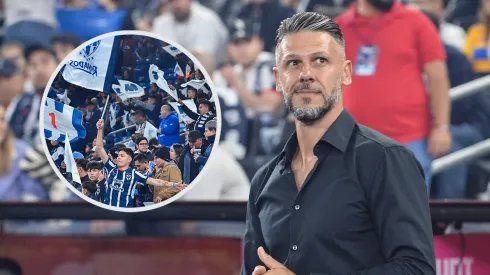 Martín Demichelis enfrentó a los fanáticos albiazules.