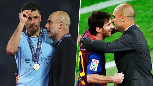 Pep Guardiola y una analogía entre Rodri y Messi.
