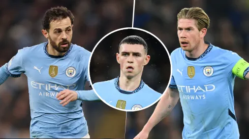 Kevin De Bruyne, Bernardo Silva y Phil Foden no serán de la partida en el duelo de Manchester City ante Tottenham