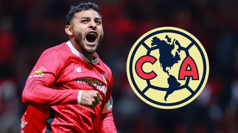 Alexis Vega, de Toluca, vinculado con el Club América.