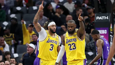 LeBron James y Anthony Davis