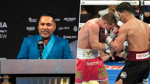 Óscar de la Hoya no tiene dudas sobre lo que pasaría en un nuevo duelo entre Canelo Álvarez y Dmitry Bivol.