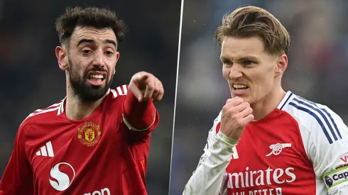 Manchester United y Arsenal chocan en un partidazo.