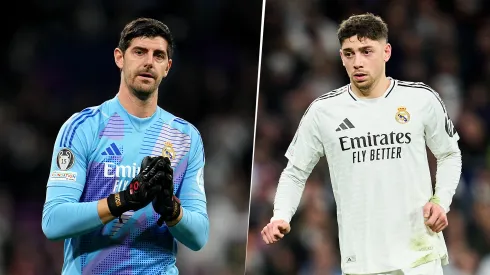 Thibaut Courtois y Federico Valverde, estrellas del Real Madrid