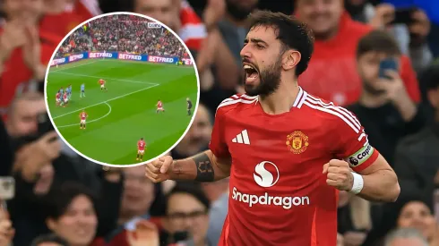 Bruno Fernandes marcó el 1-0 de Manchester United sobre Arsenal