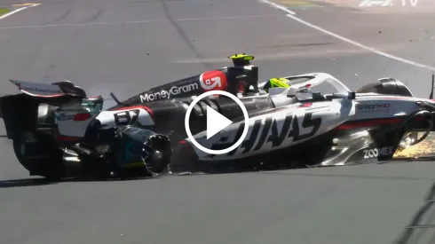 Oliver Bearman chocó en la FP1 del GP de Australia 2025