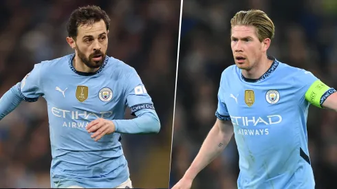 Bernardo Silva y Kevin De Bruyne no serán titulares en el duelo de Manchester City ante Brighton