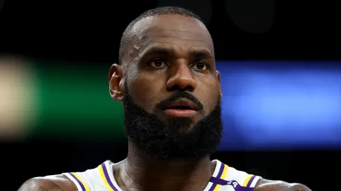 LeBron James, jugador de Los Angeles Lakers de la NBA