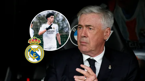 Carlo Ancelotti habló sobre el hijo de Marcelo en rueda de prensa