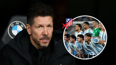 Simeone, desestimado por un jugador argentino.