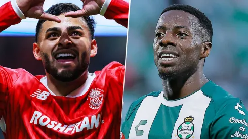 Toluca vs. Santos Laguna, por el Clausura 2025.