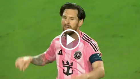 El '10' de Inter Miami marcó el empate y sueña.