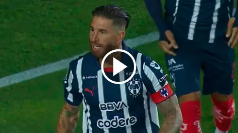 Sergio Ramos abrió el marcador en el Clásico Regio.