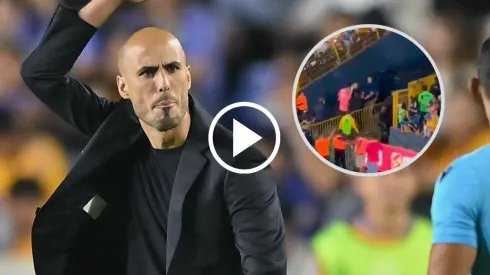 Pizarro, el centro de una insólita pelea en el Volcán.