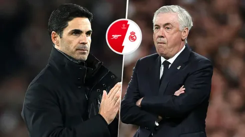 Arteta y Ancelotti, dos entrenadores de elite.