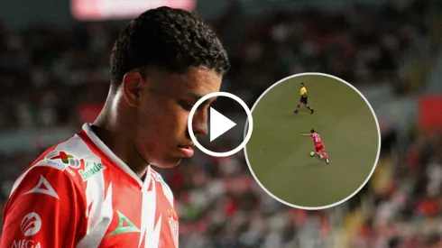 Johan Rojas pudo haber anotado un tanto increíble.