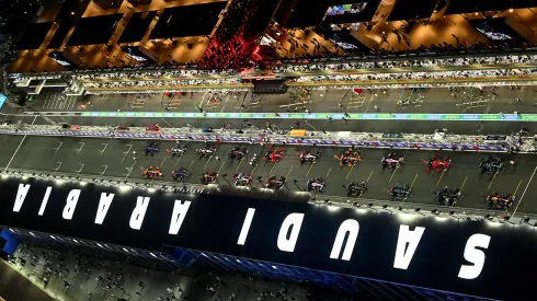 Parrilla de largada del Gran Premio de Arabia Saudita