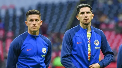 Rodríguez y Valdés, afuera de América-Mazatlán.