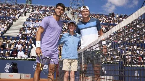 Carlos Alcaraz y Holger Rune jugaron la final en Barcelona