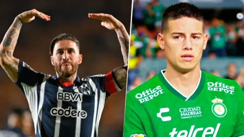 Sergio Ramos y James Rodríguez