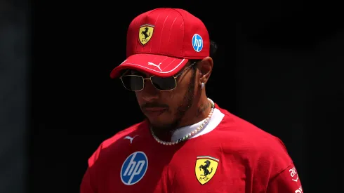 Lewis Hamilton, piloto de Ferrari